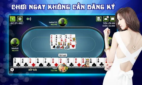 bàn game bài online